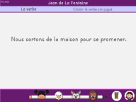 Le verbe à l'infinitif