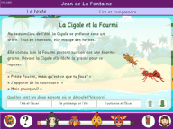 Compréhension de textes