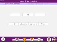 Jours, mois, Saisons