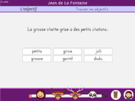 Reconnaitre l’adjectif